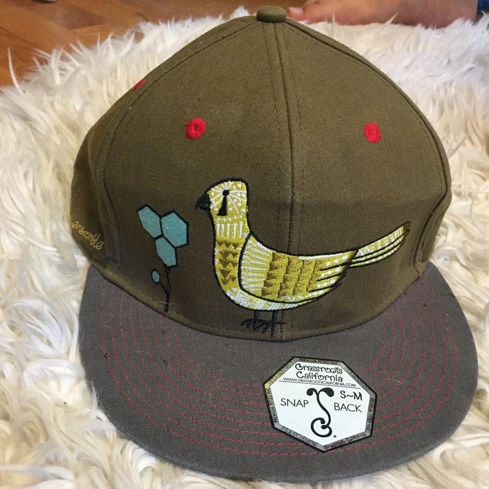 Grassroots California Green Snap Back